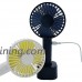 MINI Handheld Fan Version Tech personal portable Desktop table cooling fan with USB rechargeable Fan for Office room Outdoor Household Traveling (dark blue) - B07CNR2PRL